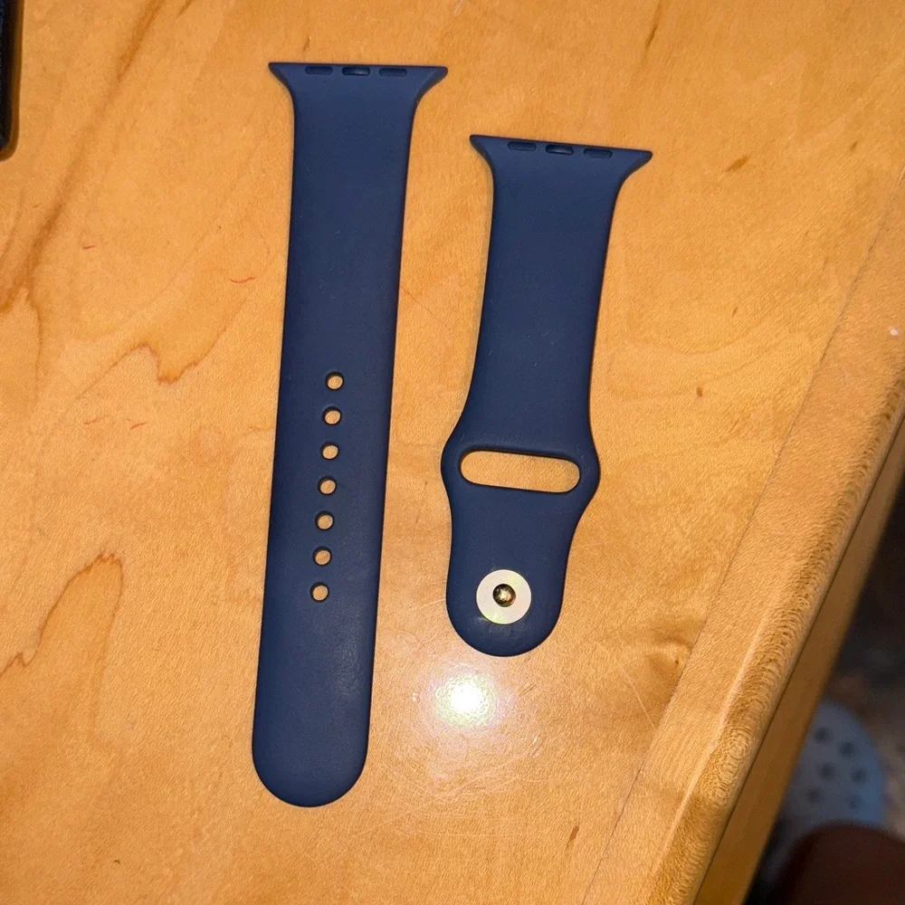 Blue Apple Watch Band 46mm
